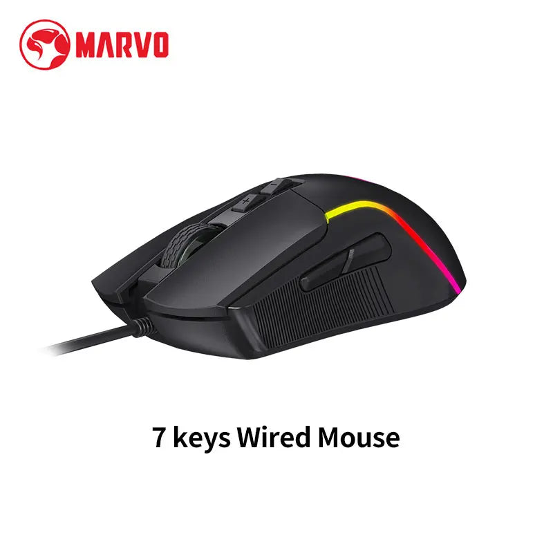 Die Gaming-Tastatur und -Maus enthält ein Tastatur-, Maus-, Kopfhörer- und Mauspad-Set, RGB, kabelgebundene Gaming-Tastatur- und Maus-Sets