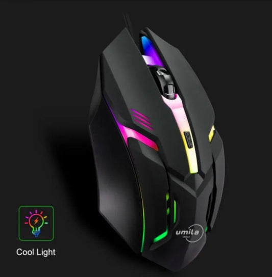 2023 Neueste hochwertige Gaming-Maus mit ergonomischem Design, Desktop-Computer, Laptop, USB-Hintergrundbeleuchtung, Hersteller, heißer Verkauf